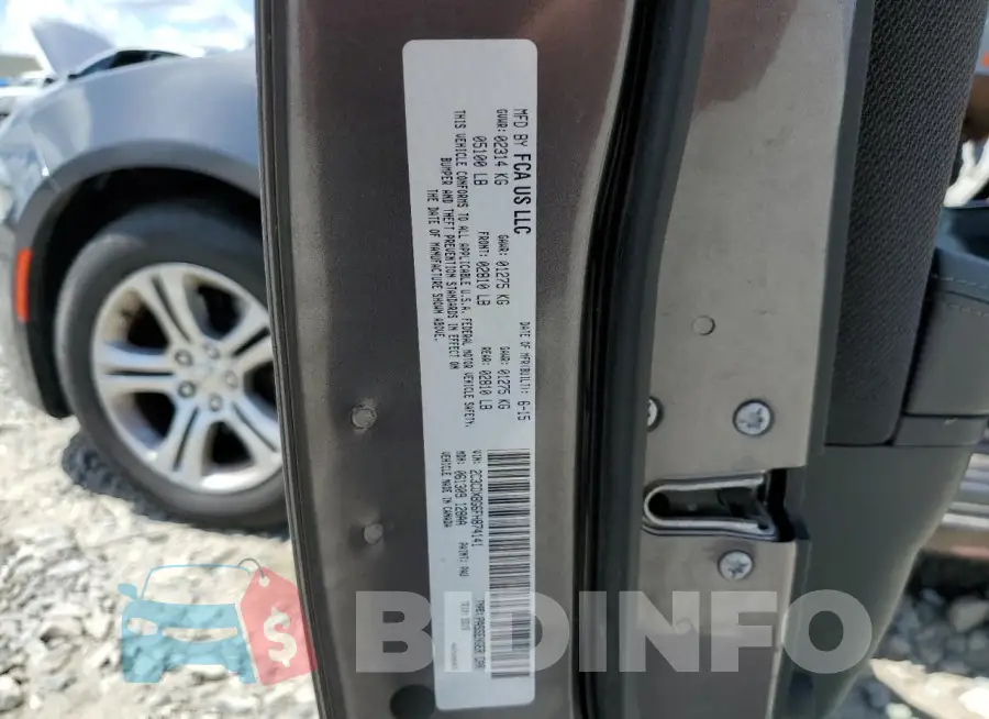 2C3CDXBG6FH874141 Photo# 13