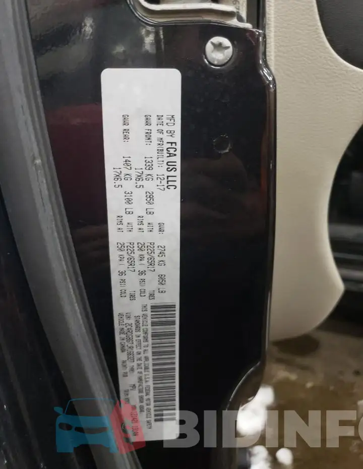 2C4RDGBG7JR166327 Photo# 13