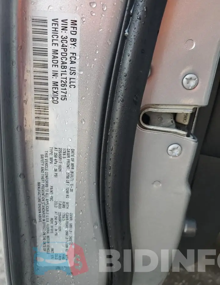 3C4PDCAB1LT261715 Photo# 14