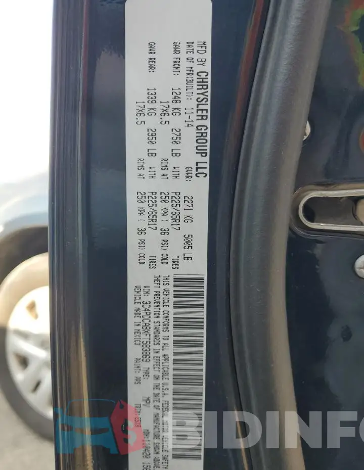 3C4PDCABXFT583869 Photo# 13