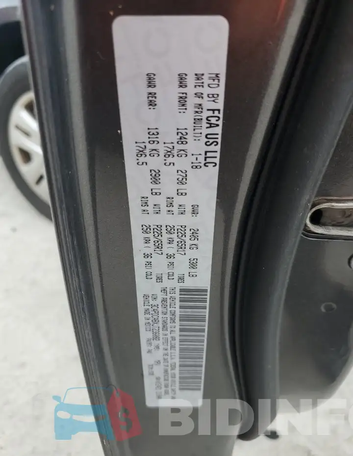 3C4PDCABXJT236082 Photo# 13