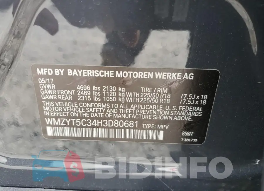 WMZYT5C34H3D80681 Photo# 13