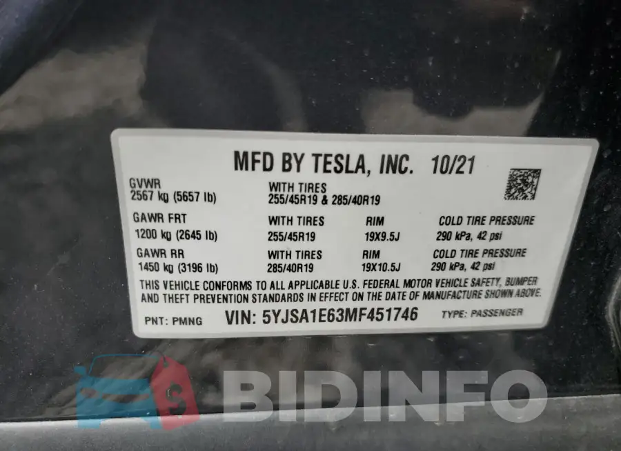 5YJSA1E63MF451746 Photo# 13