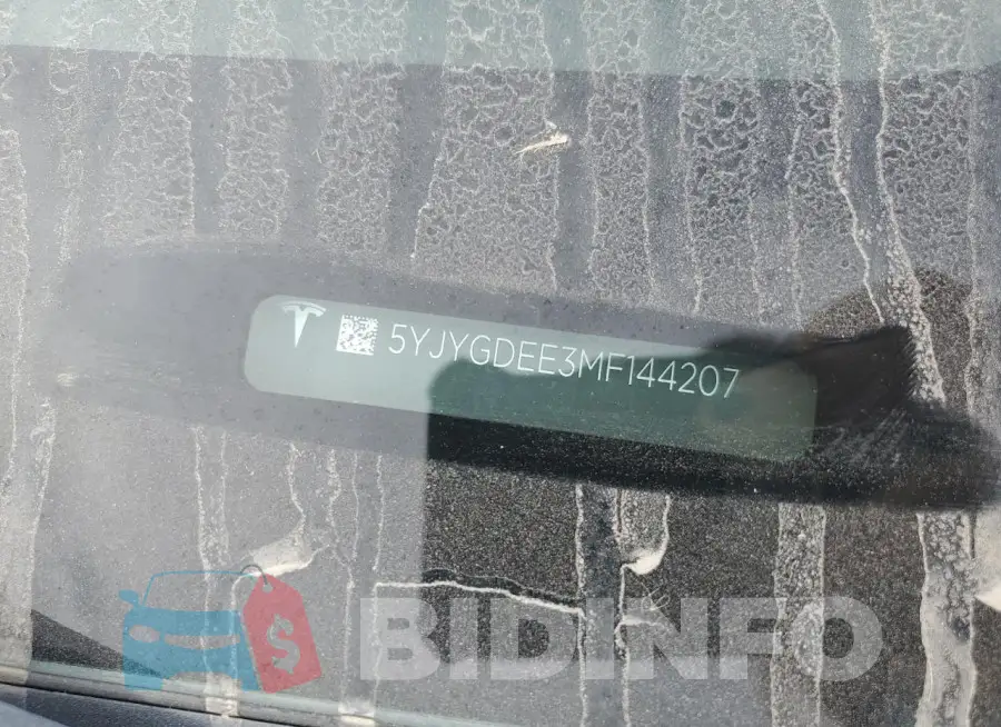 5YJYGDEE3MF144207 Photo# 13
