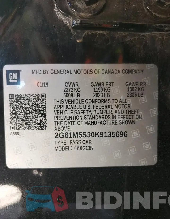 2G61M5S30K9135696 Photo# 12