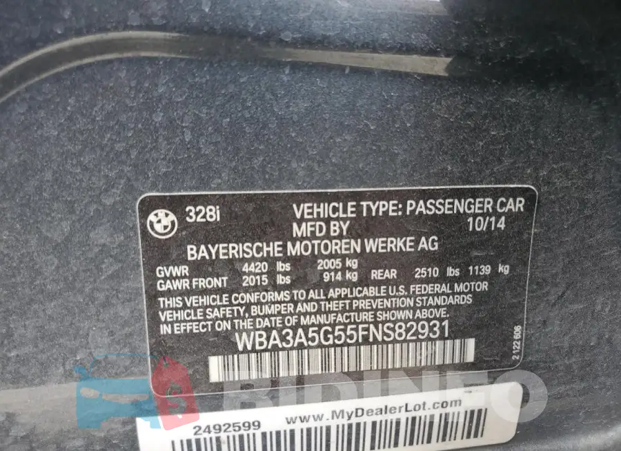 WBA3A5G55FNS82931 Photo# 12