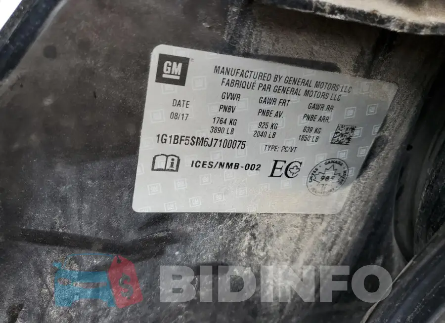 1G1BF5SM6J7100075 Photo# 13