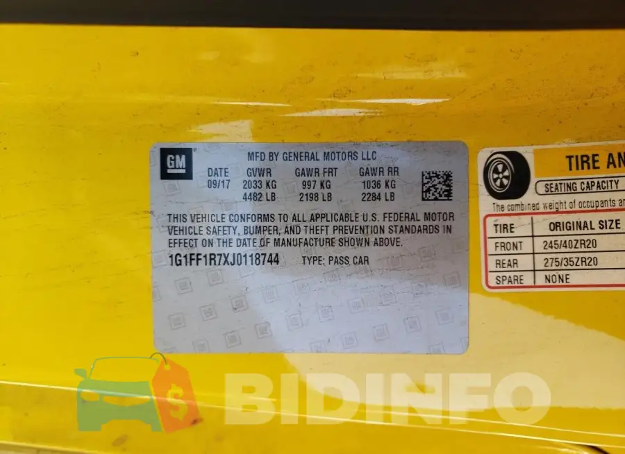 1G1FF1R7XJ0118744 Photo# 13
