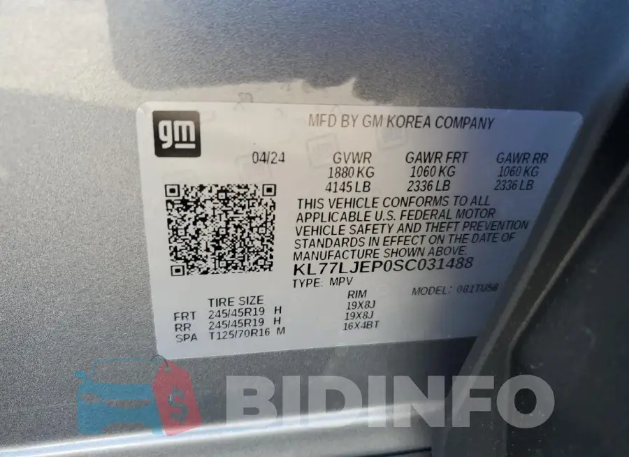 KL77LJEP0SC031488 Photo# 12
