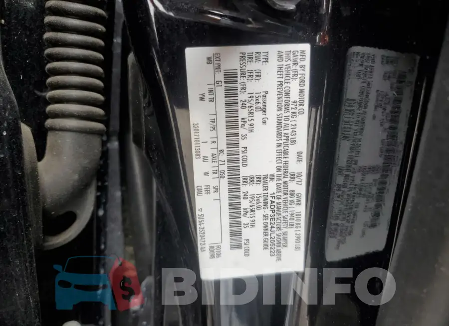 1FADP3E24JL205223 Photo# 12