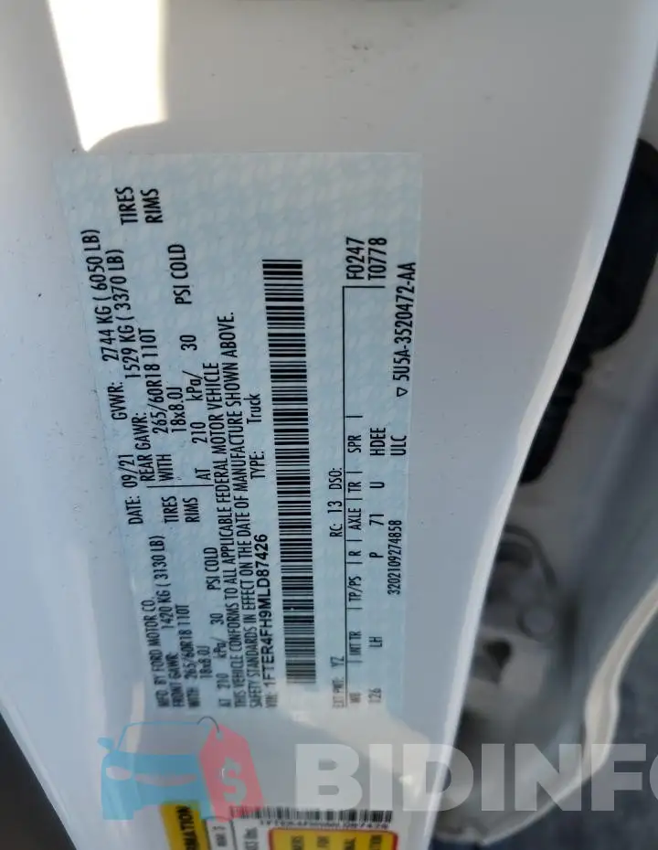 1FTER4FH9MLD87426 Photo# 12