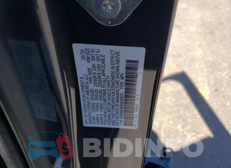 7FARS5H83SE000673 Photo# 13