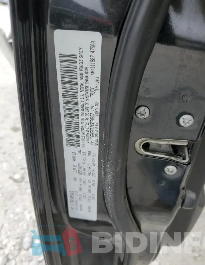 1C6RR7FT7KS578957 Photo# 12