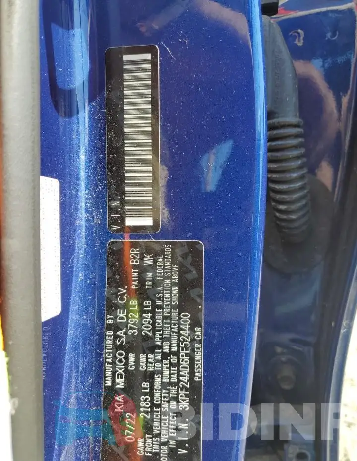 3KPF24AD6PE524400 Photo# 12
