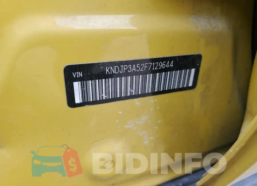 KNDJP3A52F7129644 Photo# 12