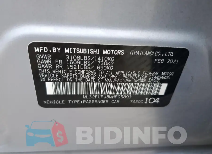 ML32FUFJ8MHF05893 Photo# 12