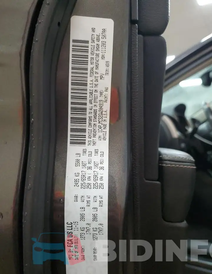 1C4PJMCS2GW204919 Photo# 13