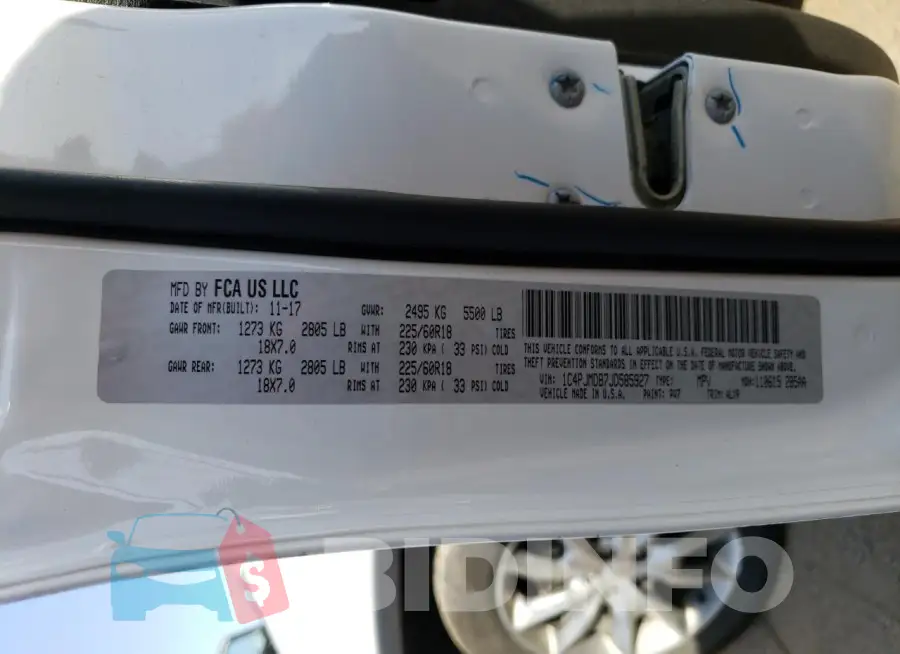 1C4PJMDB7JD585927 Photo# 13