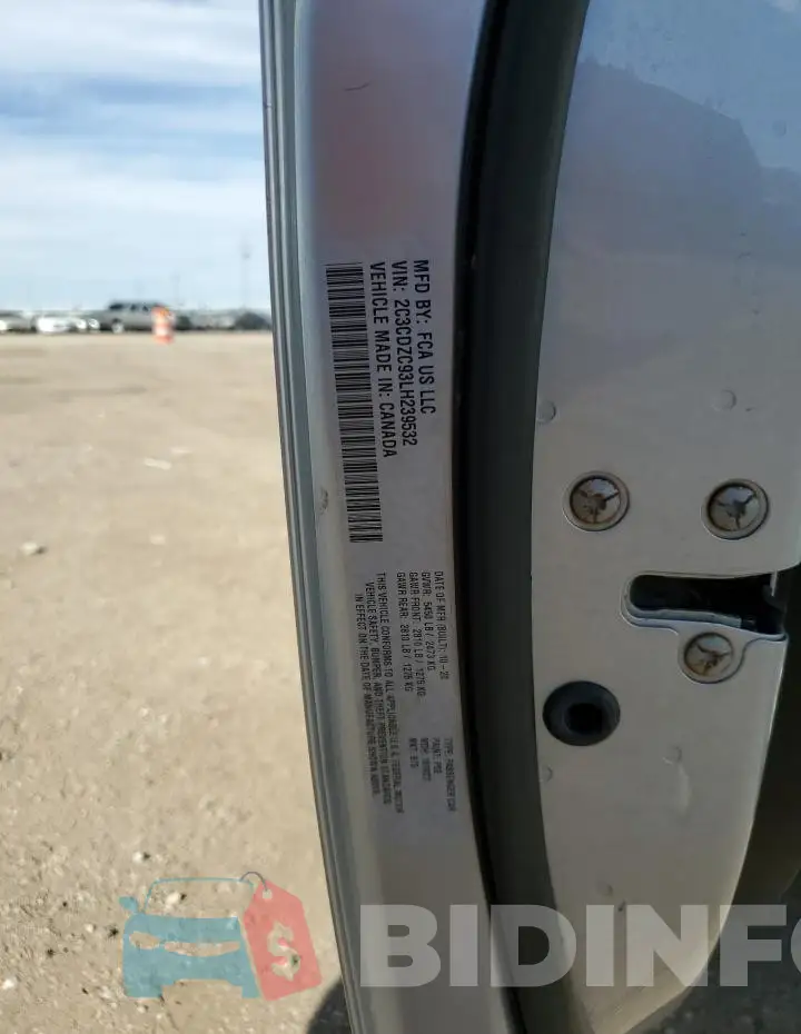 2C3CDZC93LH239532 Photo# 13
