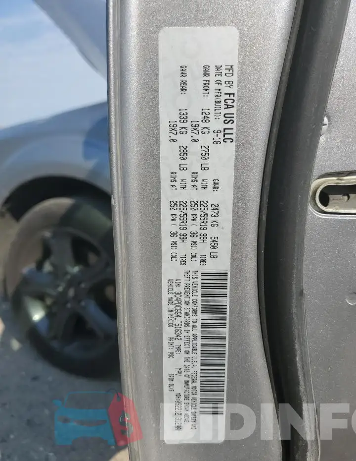 3C4PDCGG4JT516342 Photo# 13