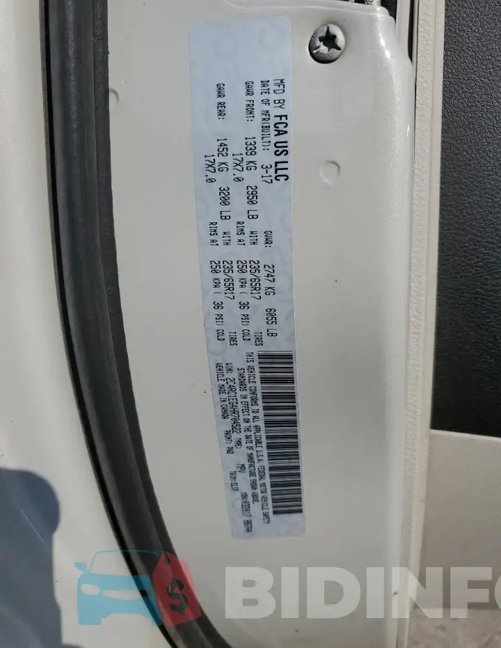 2C4RC1EG4HR704522 Photo# 13