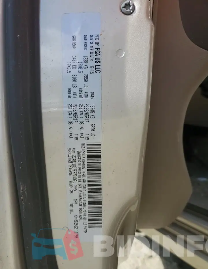 2C4RC1GG7FR731921 Photo# 12