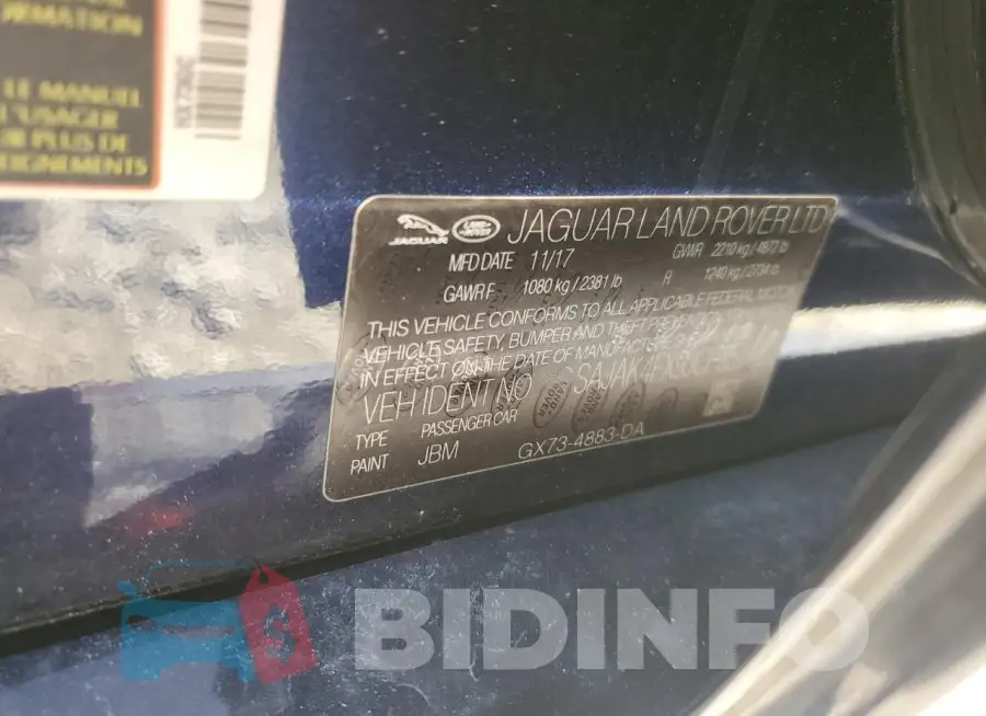 SAJAK4FX9JCP35118 Photo# 12