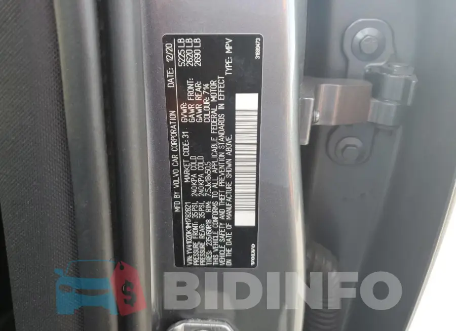 YV4102DK1M1782821 Photo# 14