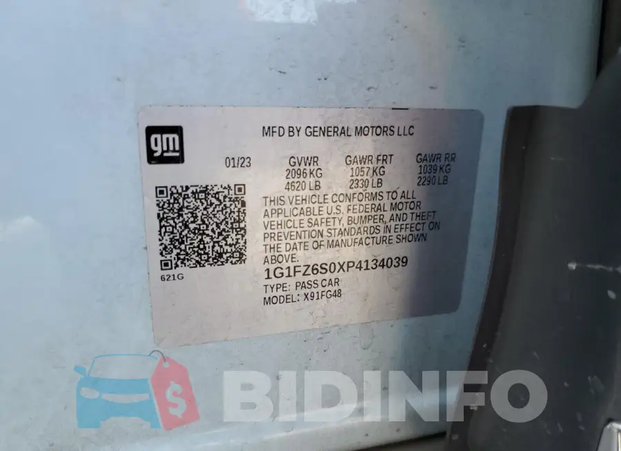 1G1FZ6S0XP4134039 Photo# 13