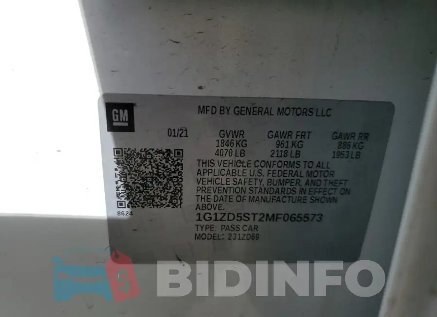 1G1ZD5ST2MF065573 Photo# 12