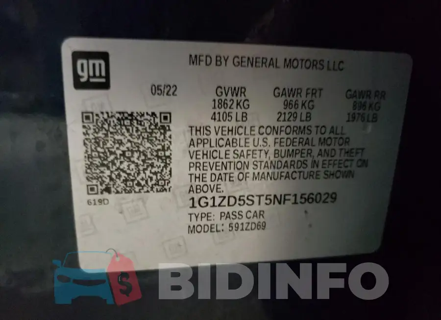 1G1ZD5ST5NF156029 Photo# 12
