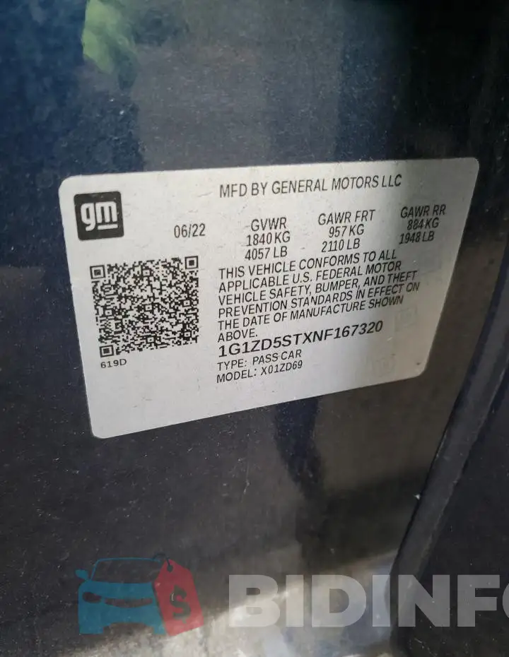 1G1ZD5STXNF167320 Photo# 12
