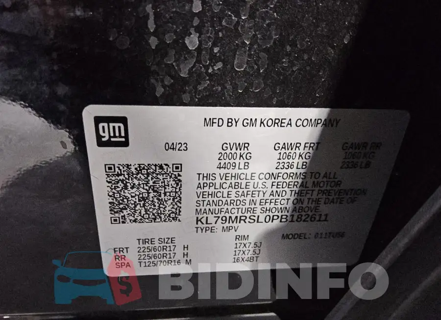 KL79MRSL0PB182611 Photo# 13