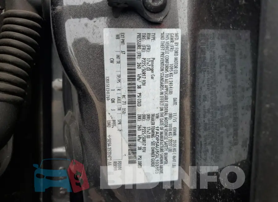 1FADP5AU5GL103103 Photo# 12