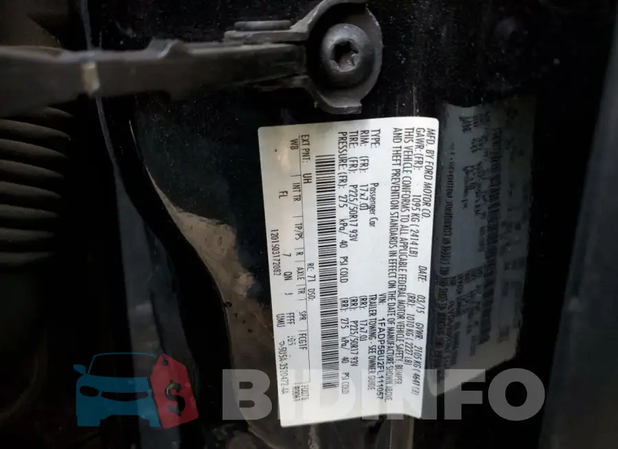 1FADP5BU2FL111057 Photo# 12