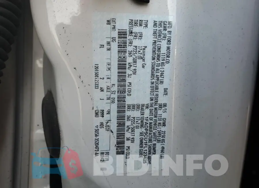 1FADP5CU1FL123425 Photo# 12