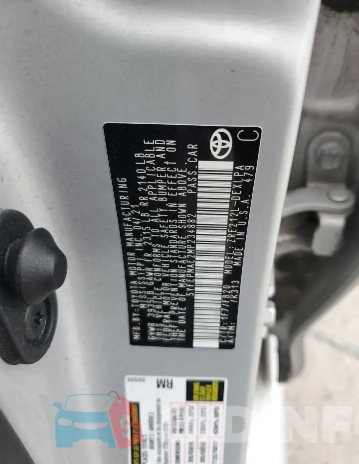 5YFEPMAE2MP234882 Photo# 13