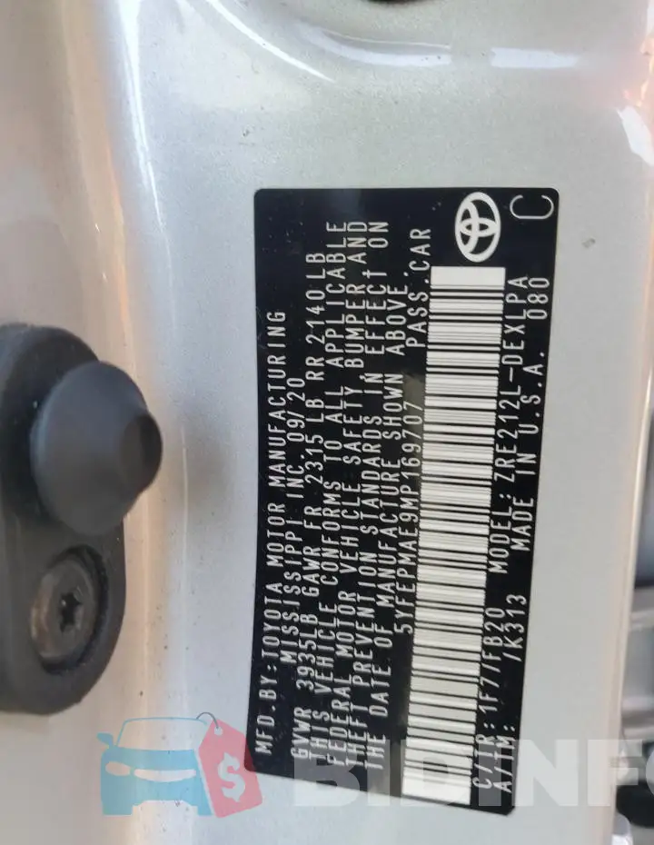 5YFEPMAE9MP169707 Photo# 13