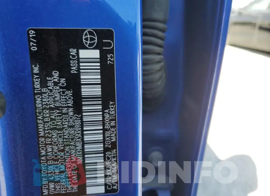 NMTKHMBX5KR098072 Photo# 13