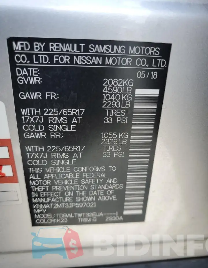 KNMAT2MT3JP597021 Photo# 13