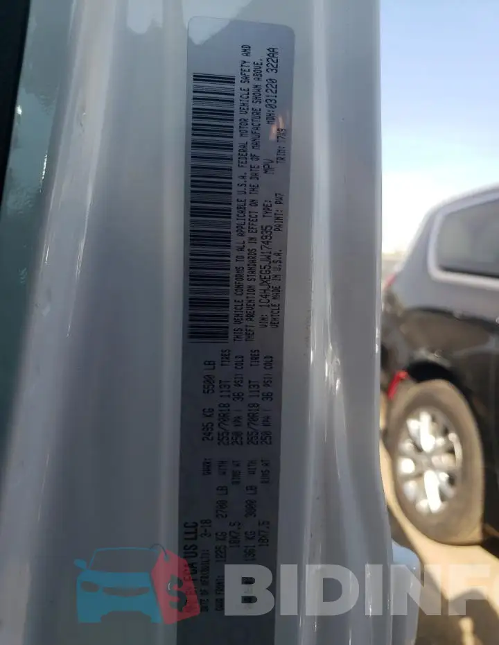 1C4HJXEG5JW174935 Photo# 14