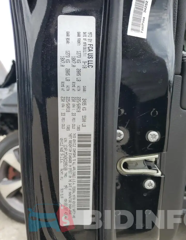1C4PJMDX2KD295169 Photo# 13