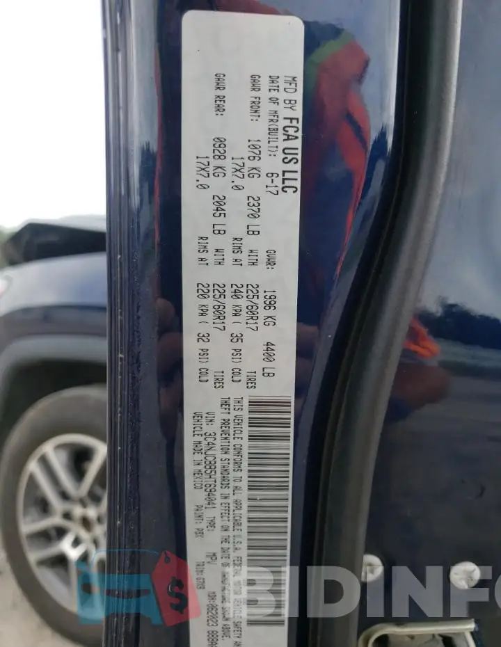 3C4NJCBB5HT694041 Photo# 13