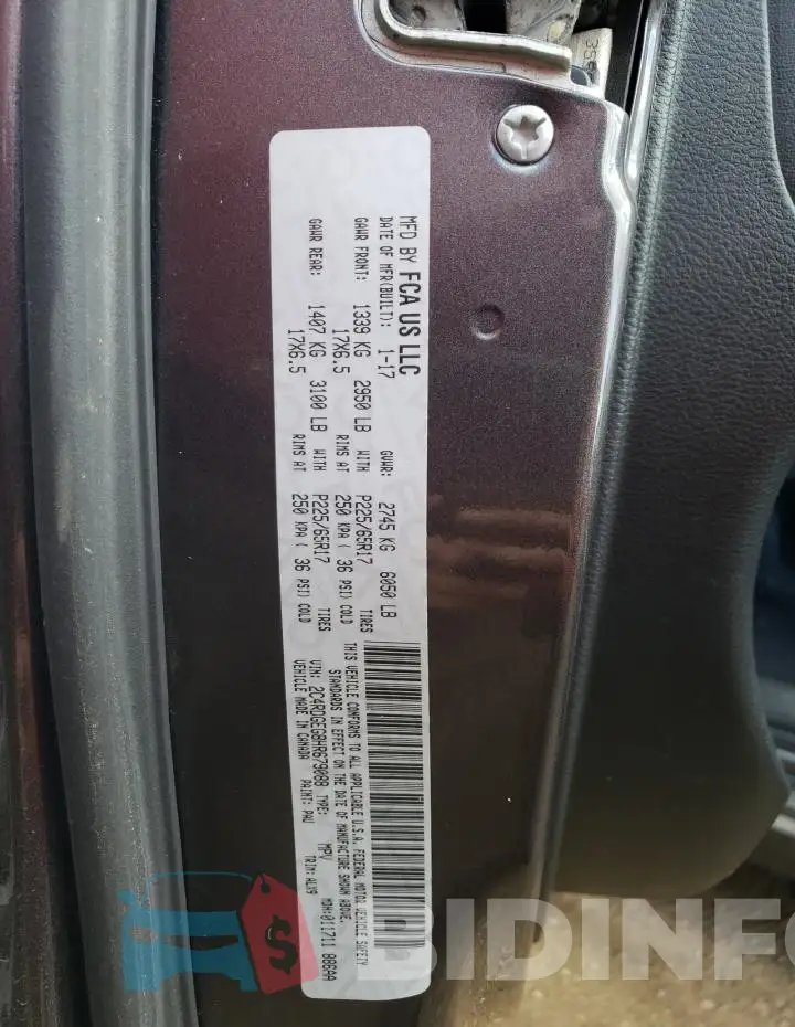 2C4RDGEG8HR679088 Photo# 12