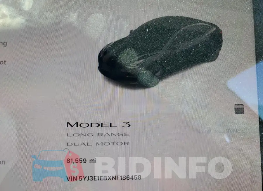 5YJ3E1EBXNF186458 Photo# 9