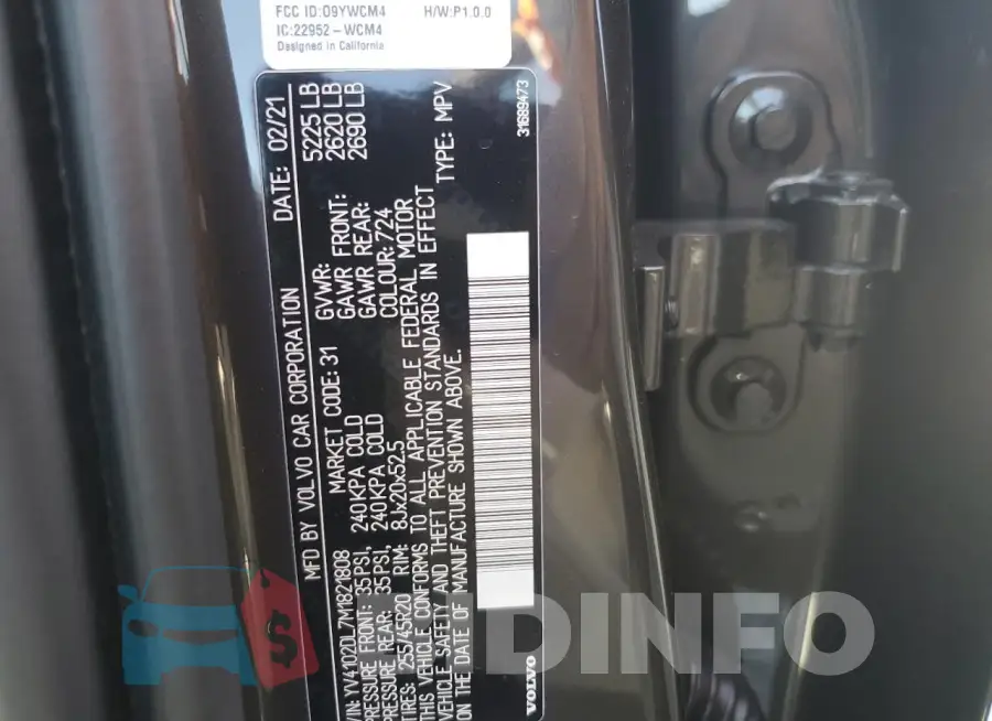 YV4102DL7M1821808 Photo# 13
