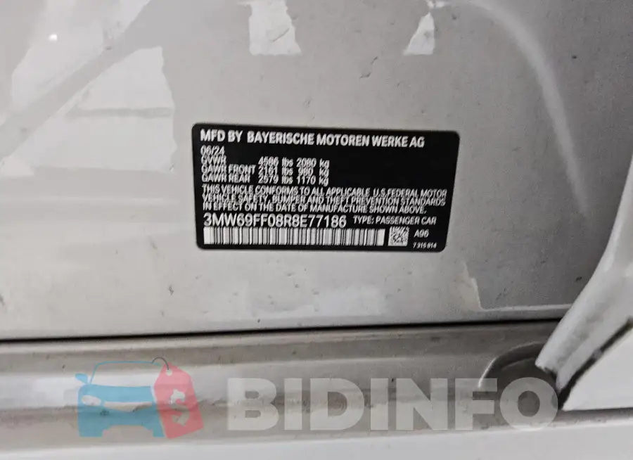 3MW69FF08R8E77186 Photo# 13