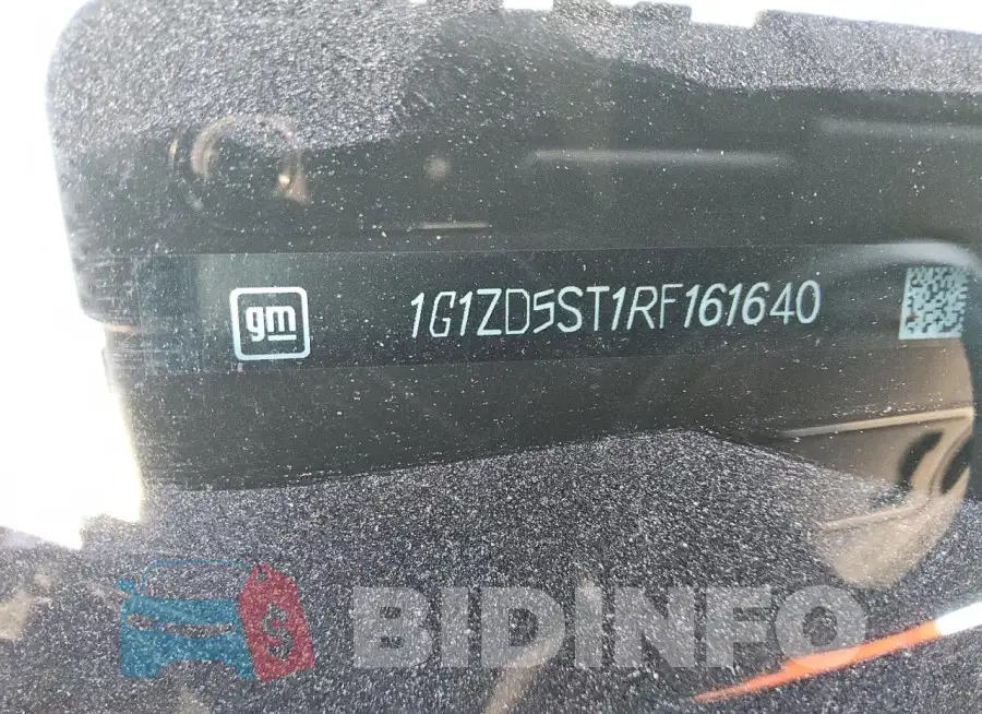 1G1ZD5ST1RF161640 Photo# 13