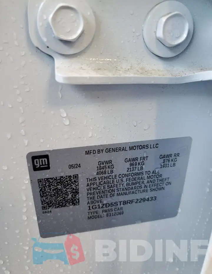 1G1ZD5ST8RF229433 Photo# 13