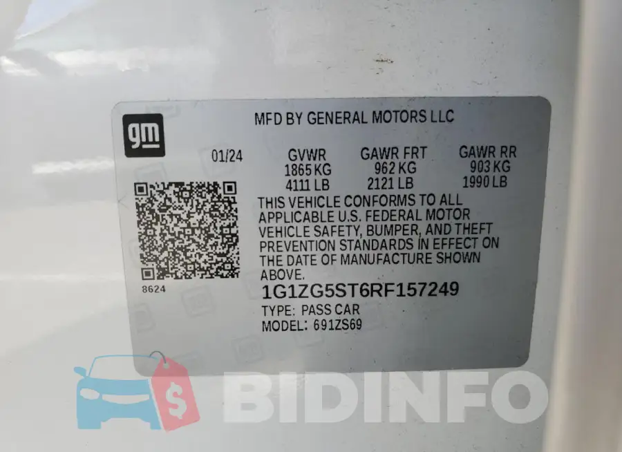1G1ZG5ST6RF157249 Photo# 12
